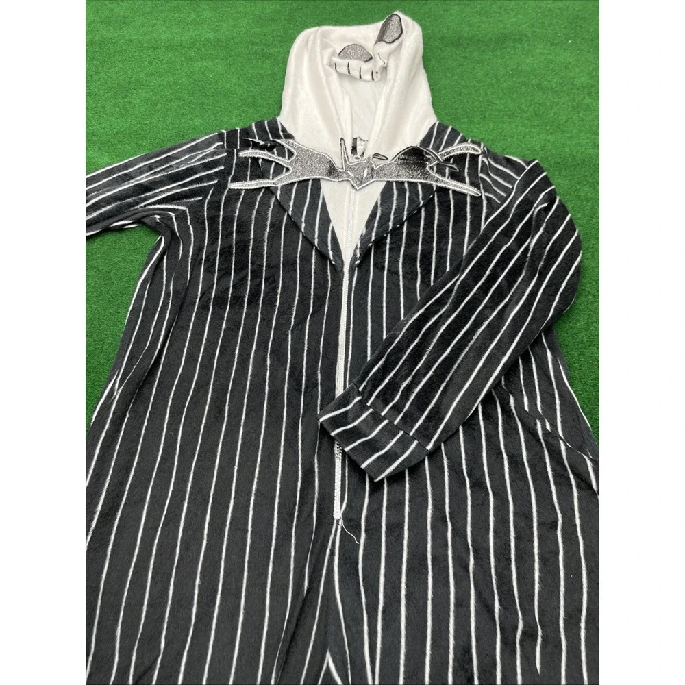 Disney Nightmare Before Christmas Jack Skellington  Pajama Costume XL 16/18 - Picture 2 of 8